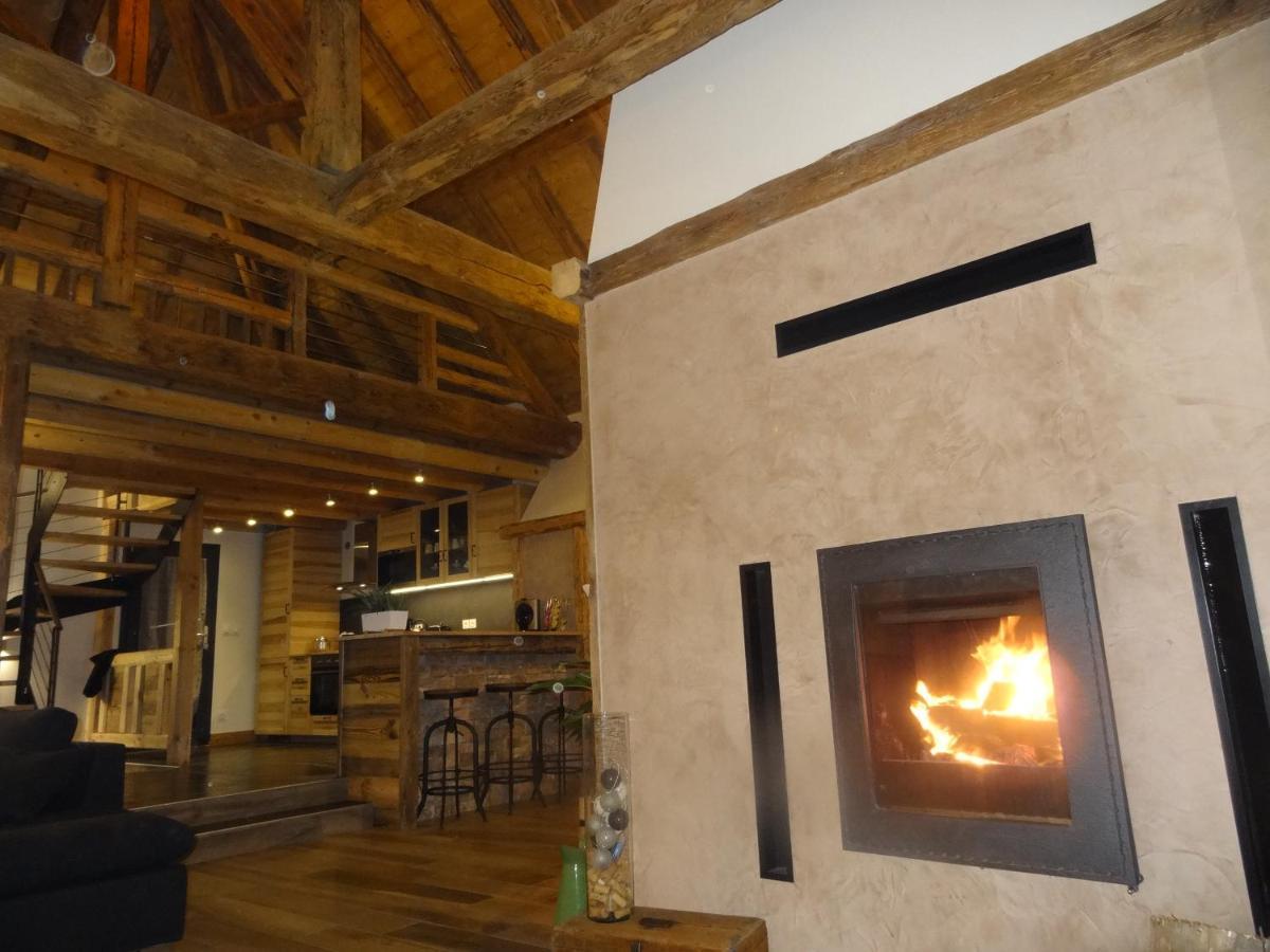 Вилла Chalet Augustin Вожани Экстерьер фото